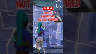 HOW TO PREFIRE AND NOT GET PREFIRED  SUB FOR DUB fortnite gaming chapter2 fyp [upl. by Atterrol]