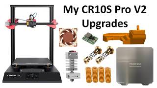 CR10S Pro V2 upgrades that make a big difference in producing quality and successful prints [upl. by Camilia]