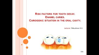 Risk factors for caries A cariogenic situation in the oral cavity [upl. by Aciria]