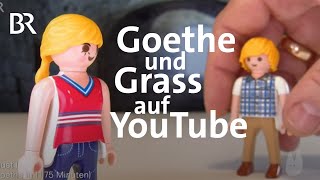 Berühmte Romane auf YouTube nachgespielt Die Weltliteratur aus PlaymobilFiguren  Capriccio  BR [upl. by Sarat]