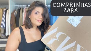 COMPRINHAS E PROVADOR ZARA NOVIDADES DA COLEÇÃO DE VERÃO [upl. by Arhez]