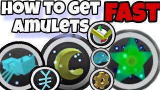 how to get amulets fast bee Swarm simulator roblox  the easy way tips and tricks [upl. by Dame]