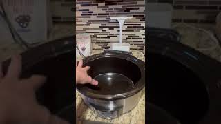 CrockPot 6 Quart Slow Cooker My Honest Review [upl. by Namwob]