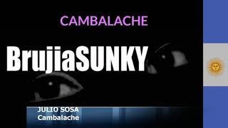 Cambalache  Julio Sosa KARAOKE y ACORDES [upl. by Niamreg]