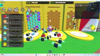 spending 1 billion honey on royal jelly in roblox bee swarm simulator ascended [upl. by Eyahs]