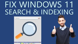 How to Fix Windows 11 Search and Indexing Problems [upl. by Philoo2]