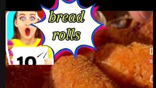 Bread rolls recipe  1010 yummy 🤤 bredrolls food [upl. by Berta]