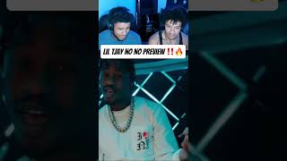 Lil Tjay no no preview 🔥‼️liltjay reaction rap burkeybros newyork [upl. by Annahael]