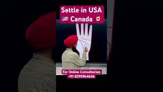 Revealing the Secrets of Settlement in USA 🇺🇸 and Canada 🇨🇦 in Palmistry  Dikki Palmistry [upl. by Arimak]