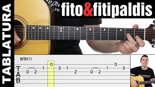 Como tocar los Solos de Entre La Espada Y La Pared de Fito amp Fitipaldis en guitarra SOLOS [upl. by Hazard118]