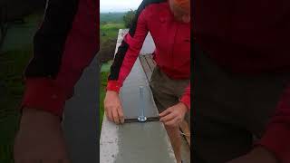 Installing a stud into a concrete belt construction diy concrete [upl. by Atnoed106]