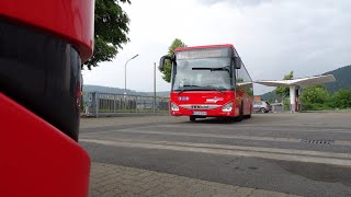 Mitfahrt Erste Fahrt alleine Linie 195 Hann Münden  Hemeln  © Sven Maschke [upl. by Eittol]