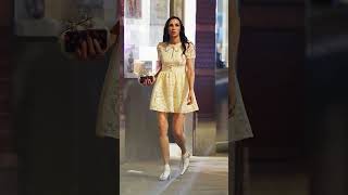 Famke Janssen spotted in West Village NY shorts [upl. by Mairym]