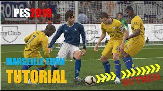 PES2019 Effective Marseille Turn Tutorial [upl. by Adialeda]