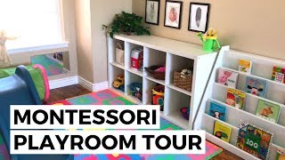 Montessori Playroom Tour  16 Month Old Update [upl. by Allison649]