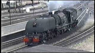 Garratt Steam Locomotives  Zimbabwe 1993 [upl. by Slaby]