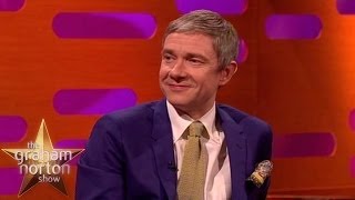 Martin Freeman Looks Like a Hedgehog  The Graham Norton Show [upl. by Stiruc]