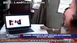 The Last Autograph of NINOY AQUINO TV Patrol [upl. by Jabin]