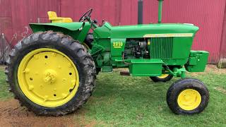 How to Drive a John Deere 2510 Diesel Tractor [upl. by Araminta]