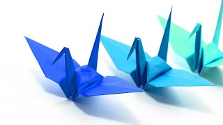 Does anyone want to learn how to make an Origami Crane Here is how [upl. by Ajat645]