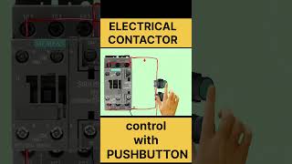 electrical contractor connection with different devices contactor shorts shortvideo [upl. by Aynna]