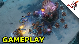 Dropzone  GAMEPLAY MOBA amp Real Time Strategy [upl. by Nahsed]