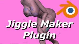 How to Create Jiggle Physics in Blender with Jiggle Maker 11 Plugin [upl. by Irtimid]