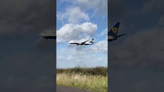 Ryanair landing into BFS [upl. by Anwahsak]