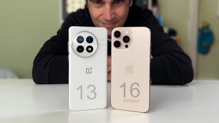 OnePlus 13 vs iPhone 16 Pro Max  ¿CUÁL SERÁ MEJOR [upl. by Llerej968]