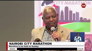 Nairobi City Marathon to be held on Sunday [upl. by Dranyar358]