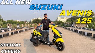 Best Sporty Scooter All New Suzuki Avenis 125 Detailed Video With Special Offers [upl. by Leifeste]