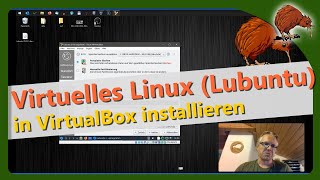 VirtualBox  Lubuntu Linux in virtueller Maschine installieren [upl. by Morette]