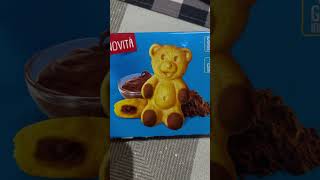 novitàorocioksoffice tortina a forma di 🧸 ripieno al cioccolato [upl. by Tasia]