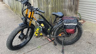 Keteles XF4000 Dual Motor Ebike Review [upl. by Bowlds]