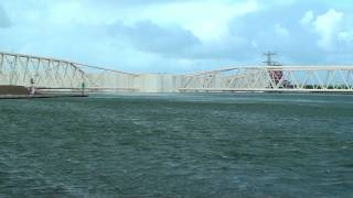 Stormvloedkering storm surge barrier Maeslantkering [upl. by Herries654]