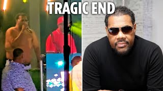 Shocking moment Fatman Scoop collapses on stage before dying [upl. by Alliber668]