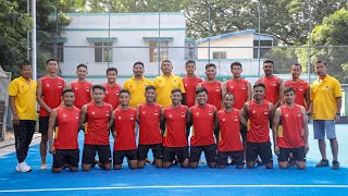 Team Manipur Hockey Senior Players  A match with Bihar and Manipur [upl. by Ollecram]