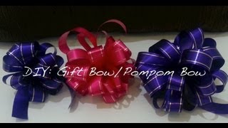 DIY Gift Bow 1 [upl. by Diana]