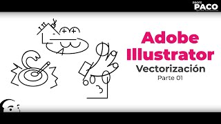 Vectorizando Illustrator  Diseño Digital  Profe Paco 3D [upl. by Ilrebmik792]