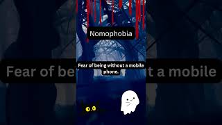 What is Nomophobia  Scary Saturday saturday scary phobia fear learning nomophobia [upl. by Ayatahs]