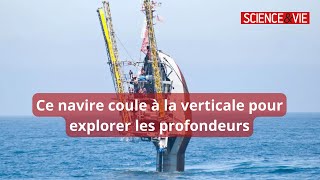 Ce navire coule à la verticale pour explorer les profondeurs 🤯 [upl. by Nuhsed]