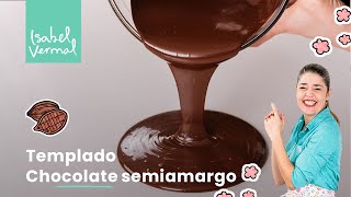 Templado de chocolate semiamargo [upl. by Peri]