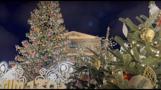 🎄ПРОГУЛКА ПО СКАЗОЧНОЙ МОСКВЕ 2023 🎄 НОВОГОДНЯЯ МОСКВА 20232024 [upl. by Arondell]