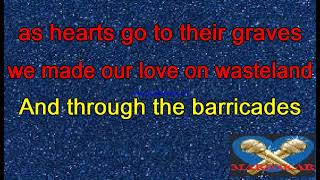 Spandau Ballet Through the Barricades karaoke [upl. by Harbot]