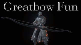 Dark Souls 3 Millwood Greatbow Fun [upl. by Just92]