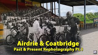 Old Photographs Airdrie Scotland  Coatbridge Part 1 Past and Present History Genealogy [upl. by Ilbert]