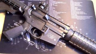 How to change the grip on a Smith and Wesson MampP15 Sport AR15 [upl. by Pantin123]