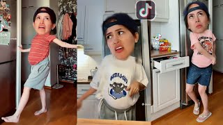 Funny DerekBig Head Skit by dianaratamaki TikTok Compilation [upl. by Yliram]