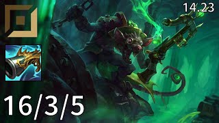 Twitch ADC vs Varus  EUW diamond  Patch 1423 [upl. by Baggs971]