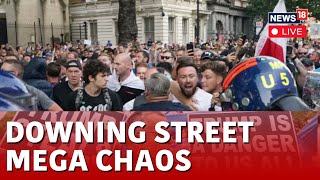 10 Downing Street Protest Against Illegal Immigration News  London News Live  UK News Live  N18G [upl. by Gnemgnok]